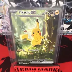 Pokemon Pikachu EX 276/217 Ascended Heroes English - Pack Fresh! - Image 1