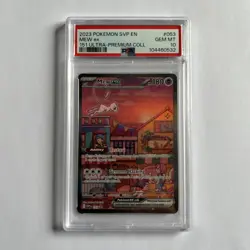 Mew ex #053 – Pokemon 151 Ultra Premium Collection Black Star Promo PSA 10 - Image 1