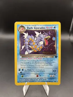 Pokemon TCG - Dark Gyarados - 8/82 - Holo - Prerelease Promo SWIRL - Image 1