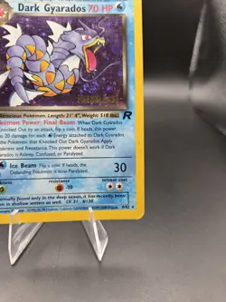 Pokemon TCG - Dark Gyarados - 8/82 - Holo - Prerelease Promo SWIRL - Image 4