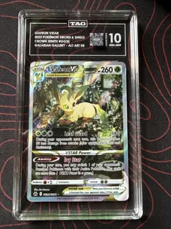 2023 Pokemon SWSH F.A./ Leafeon VSTAR (Alt Art) Crown Zenith #GG35 TAG 10 - Image 1