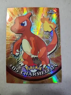 Pokemon TCG TOPPS CHROME - #05 Charmeleon Rare Holo NM - Image 1