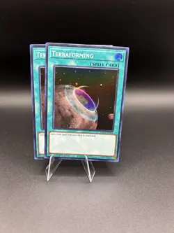 YU-GI-OH! 2x Terraforming RA04-EN084 Super Rare - Image 1