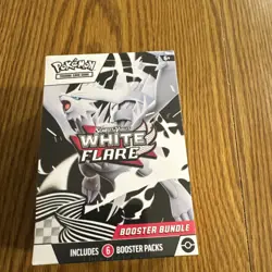 Pokemon Scarlet & Violet White Flare Booster Bundle Box Reshiram English - Image 1