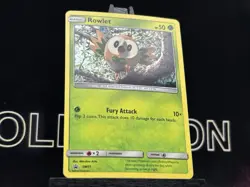Pokemon TCG - ROWLET - SM01 - SEQUIN HOLO - GENERAL MILLS PROMO (2016) - LP - Image 4