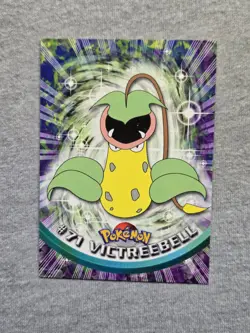 Victreebel #71 Topps Pokemon TV Animation Edition Blue LABEL - Image 1