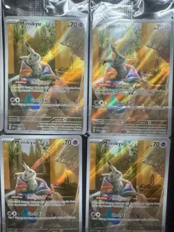 Pokemon TCG Mimikyu Promo Paldean Fates Lot Of 9 SEALED - Image 5