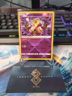 Radiant Alakazam 059/195 - SWSH: Silver Tempest Radiant Rare - Pokemon TCG (NM) - Image 1