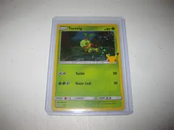 Turtwig 4/25 Holo 2021 Pokemon 25th Anniversary McDonalds Promo NM - Image 1