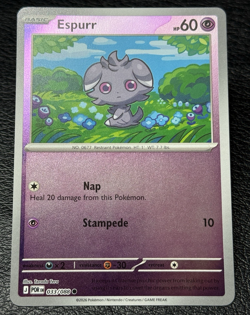 Espurr 033/088 - Reverse Holo - Pokemon TCG: Perfect Order - English NM - Image 1