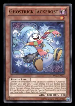 Yugioh Ghostrick Jackfrost #LVAL-EN021 Legacy of the Valiant LP - Image 1
