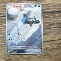 Pokemon Snover Illustration Rare Me01 Mega Evolution 90 HP 140/132 Holo - Image 1