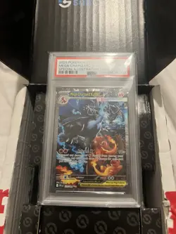 Mega Charizard X Ex 125/094 Phantasmal Flames PSA 10 Gem Mint Pokemon - Image 3