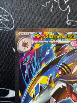 Mega Sharpedo EX 127/094 Pokemon TCG Phantasmal Flames Special Illustration Rare - Image 2