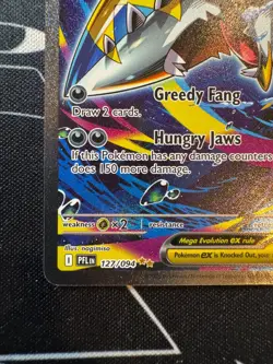 Mega Sharpedo EX 127/094 Pokemon TCG Phantasmal Flames Special Illustration Rare - Image 3