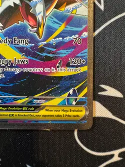 Mega Sharpedo EX 127/094 Pokemon TCG Phantasmal Flames Special Illustration Rare - Image 4