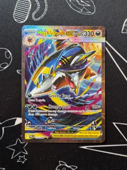 Mega Sharpedo EX 127/094 Pokemon TCG Phantasmal Flames Special Illustration Rare - Image 1