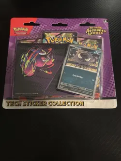 Pokemon Mega Evolution Ascended Hero’s Tech Sticker Collection - Image 1