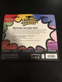 Pokemon Mega Evolution Ascended Hero’s Tech Sticker Collection - Image 2