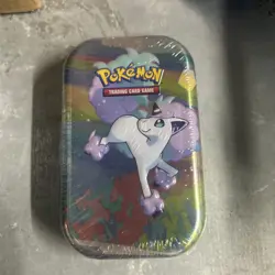 SEALED Pokemon TCG Galar Pals Mini Tin Galarian Ponyta 820650807077 - Image 1