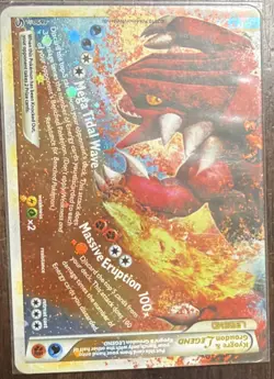 Pokemon Kyogre & Groudon Legend Holo 06/88 2010 100+ Ancient English - Image 1