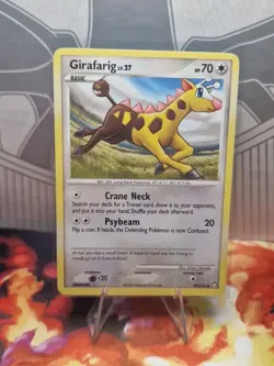 Pokemon TCG Girafarig Mysterious Treasures 49 Regular Uncommon - Image 1