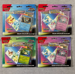 Lot of 4x - Pokemon Prismatic Evolution Tech Sticker Collection SEALED | NEW - Image 1