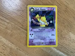 Pokemon TCG Dark Hypno Team Rocket 1st Edition Holo Rare 9/82 Wizards 2000 - Image 1