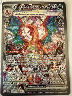 Pokemon Charizard ex 330 SV03 Obsidian Flames 223/197 special illustration rare - Image 2