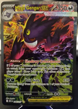 Pokemon Ascended Heroes MEGA GENGAR EX 284/217 Special Illustration Rare - MINT - Image 1