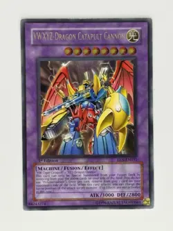 VWXYZ-Dragon Catapult Cannon Ultimate Rare EEN-EN031 Elemental Energy 1st Ed LP - Image 1