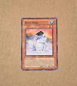 Yugioh Dupe Frog Crimson Crisis CRMS-EN028 LP - Image 1