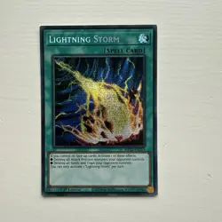 Yugioh - Lightning Storm - MP22-EN253 - Prismatic Secret Rare - 1st Edition - NM - Image 1