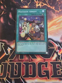 Yu-Gi-Oh! Mistaken Arrest OP29-EN009 Super Rare Near Mint - Image 1