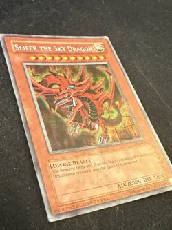 Yu-Gi-Oh! ORIGINAL 1996 SLIFER THE SKY DRAGON GB1-001 GBI-001 Ultra Rare NM - Image 2