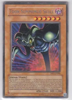 JP) Yugioh - Konami - Yu-Gi-Uh! - Toon Summoned Skull - DB1-EN040 - Trading Card - Image 1