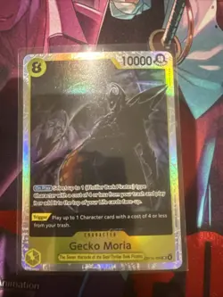 Gecko Moria OP14 -104 SR One Piece Card Game TCG English - Image 1