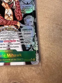 Dracule Mihawk (Manga) OP14-119 The Azure Sea's Seven Foil - Image 5
