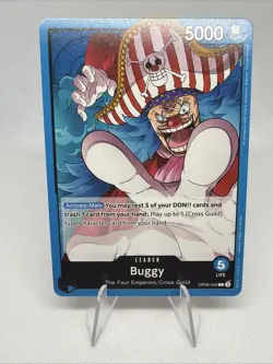 Buggy Leader OP09-042 Emperors in the New World ONE PIECE Card English - Image 1