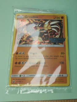 Pokemon Sealed Groudon 81/168 Legendary GameStop Exclusive Promo Card TCG - Image 2