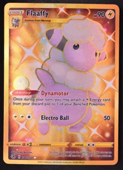 Flaaffy 280/264 - Pokemon Fusion Strike Secret Rare Card - Image 1