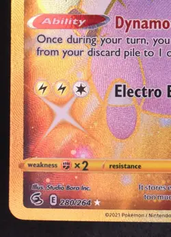 Flaaffy 280/264 - Pokemon Fusion Strike Secret Rare Card - Image 2
