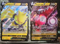 Pokemon TCG Jumbo Card Bundle X15 English NM Victini Pikachu Vmax Morpeko - Image 2