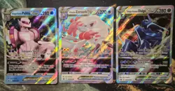 Pokemon TCG Jumbo Card Bundle X15 English NM Victini Pikachu Vmax Morpeko - Image 3