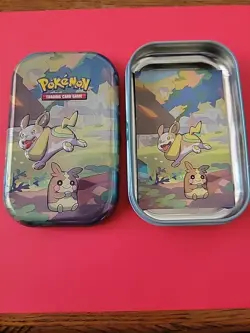 Pokemon TCG Galar Pals Mini Tin Yamper Morpeko 2020 W/Art Card - Image 1