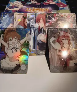(x5 packs) (NS-2M07) Goddess Story TCG Collection Cards Booster Packs US SELLER - Image 5