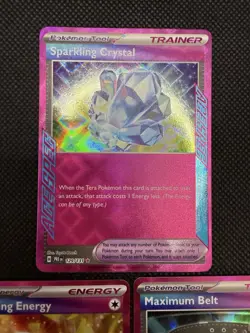 Prismatic Evolutions Pokemon Tool Card Lot - 3 Unique Cards - Image 2