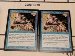 IMPULSE X2 MAGIC THE GATHERING VISIONS VINTAGE MTG CARD #380 - Image 1