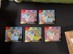 Pokemon Trading Cards Prismatic Evolutions Tech Sticker Collection (Set of 5) - Image 1