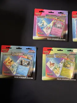 Pokemon Trading Cards Prismatic Evolutions Tech Sticker Collection (Set of 5) - Image 2